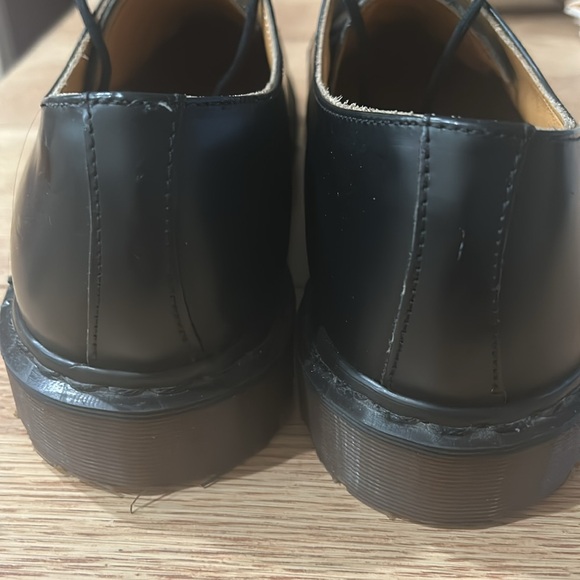 Men’s Dr Marten The Original Black 3 eyelet Oxford lace-up SZ 12 - Picture 7 of 10